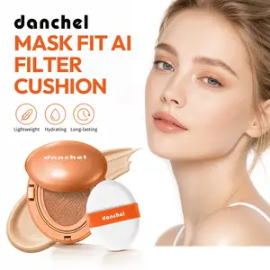 18g Filter Mask Fit Foundation Powder, Lightweight and Flawless Bare Makeup, High Coverage Long-Lasting, Even Skin Tone Correction