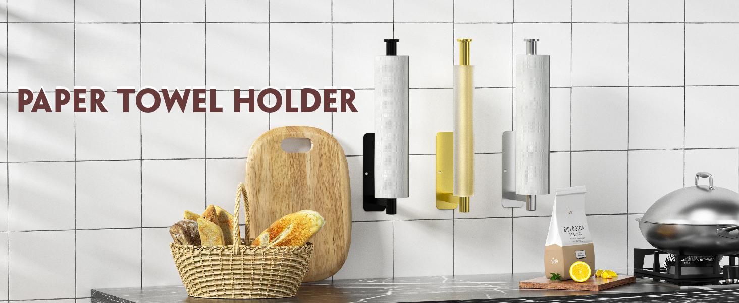 Paper Towel Holder Under Cabinet No Drilling, Self Adhesive Paper Towel Holder Wall Mount for Kitchen,RV, Matte Black Paper Towel Holder 304 Stainless Steel, Under Cabinet Paper Towel Holder kitchen gadgets Paper Towel Holder Under Cabinet No Drilling, Self Adhesive Paper Towel Holder Wall Mount for Kitchen,RV, Matte Black Paper Towel Holder 304 Stainless Steel, Under Cabinet Paper Towel Holder kitchen gadgets