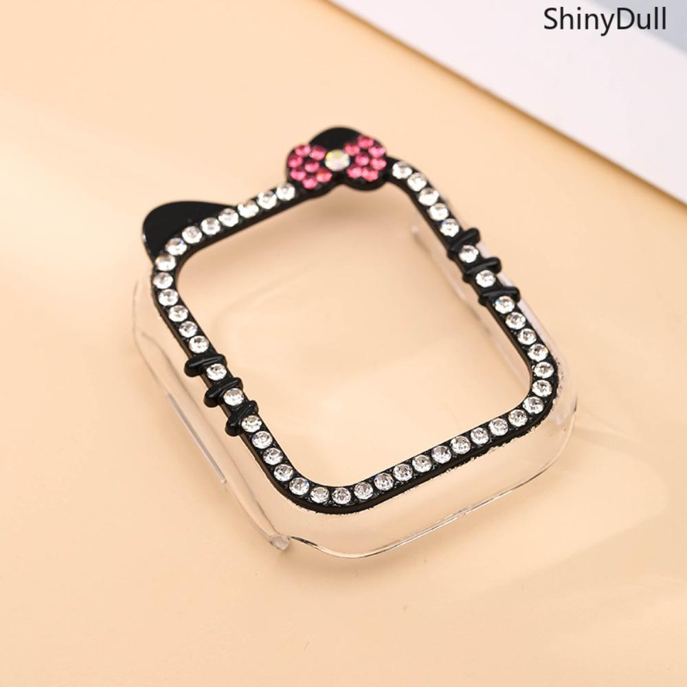 Cartoon Rhinestone Apple Watch Case – Protective Cover with Sparkly Design, Fits 38–49mm, Compatible with Series 1–11, SE, Ultra / Ultra 2, Cute Jewelry Stylh Series 11/10/9/8/7/6/5/4/3/2/1/se and sizes., Compatible with 40mm/41mm/42mm/44mm/45mm/46mm/49mm