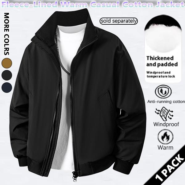 Men's Autumn/Winter Retro Bomber Jacket, Stand Collar Coat, Loose Fit, Warm Cotton Coat, Zipper Outerwear, Trendy Brand, Thickened Men's Autumn/Winter Retro Bomber Jacket, Stand Collar Coat, Loose Fit, Warm Cotton Coat, Zipper Outerwear, Trendy Brand, Thickened