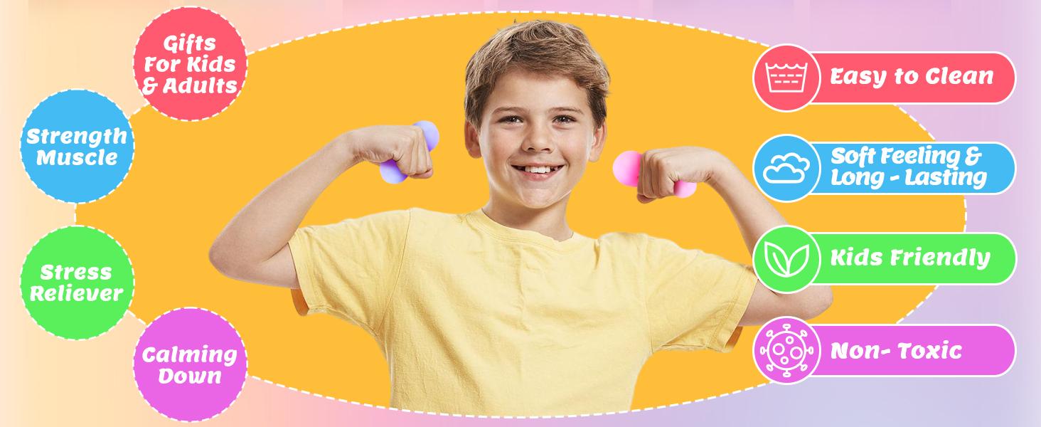 12 Pack Slow Rising Stress Cube, Dough Stress Balls Squishy Fidget Toys for Anxiety Relief, Soft Fidget Cube, Pull Stretch Squishy Toys for Classroom Prize, Party Favors for Kids Adults