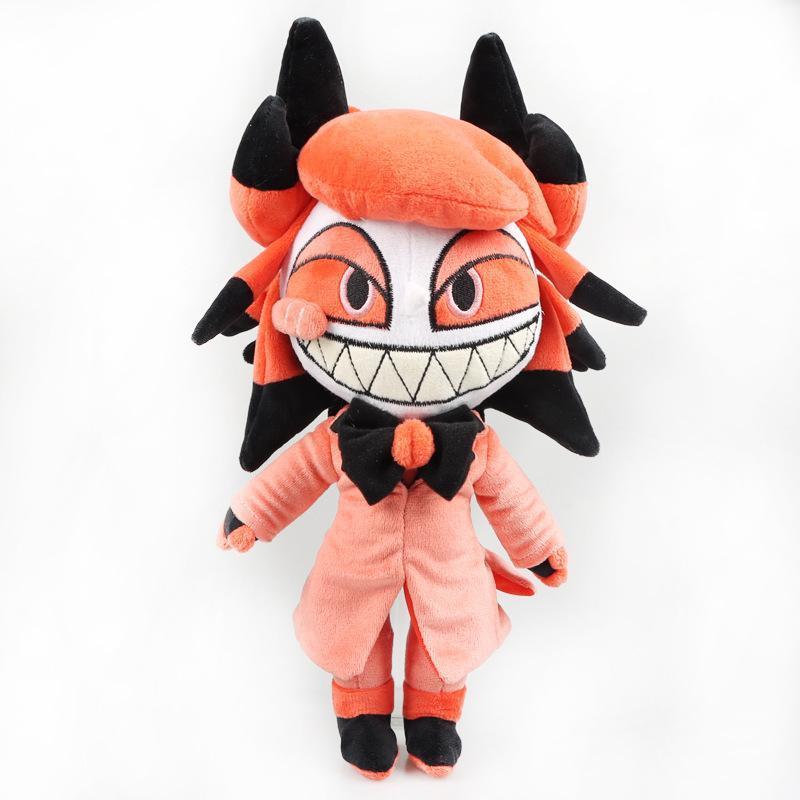 Hot Cat Plush Toy Funny Angel Dust Alastor TV Fans Collecting Gift Cute Cotton Stuffed Plush Doll Kids for Birthday Present