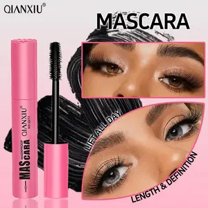 Qianxiu Tube Volumizing Mascara, Waterproof Smudge-Proof, Lengthening Curling, Barbie Doll Eye Look, Tiktok Viral