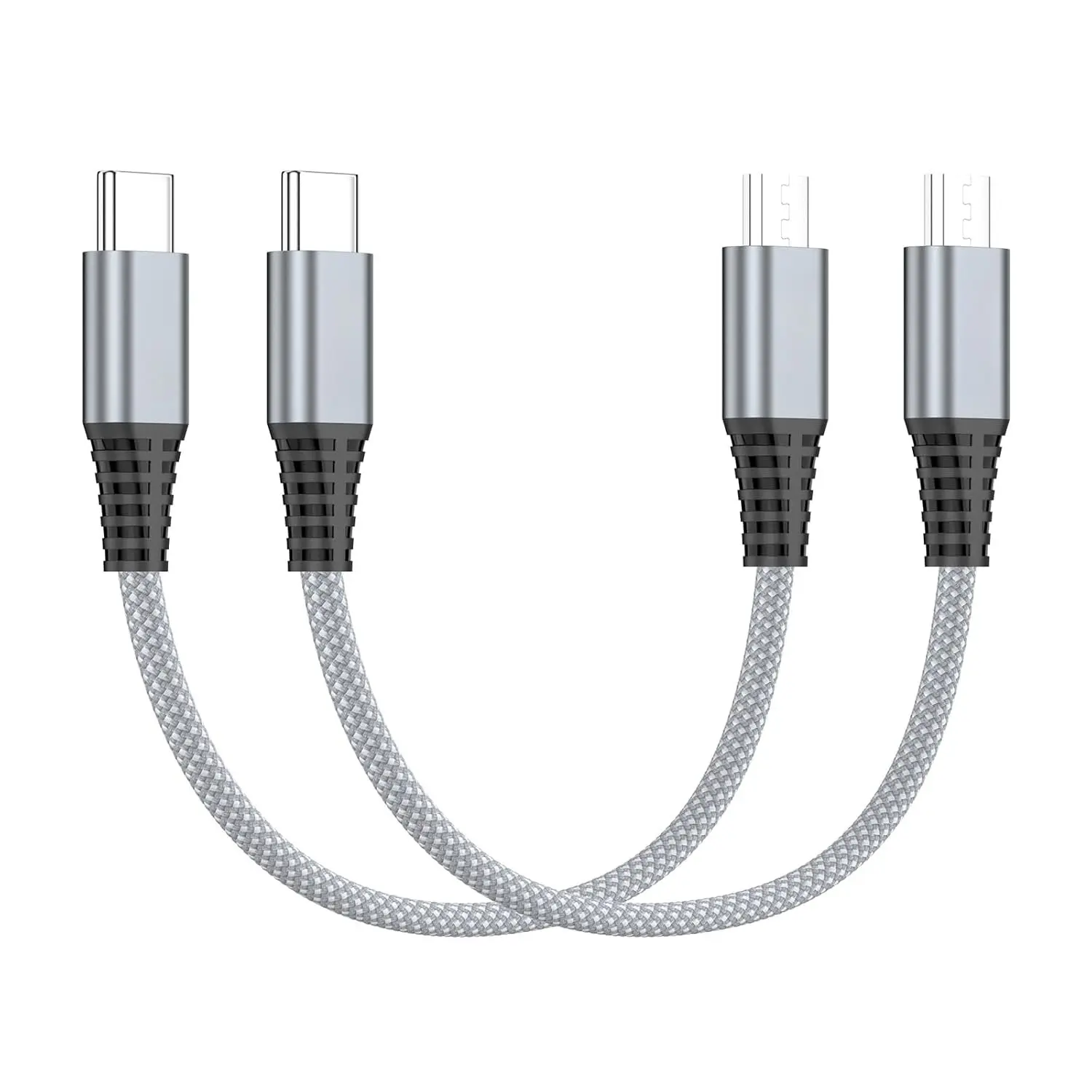 USB C to  USB  0.5FT 2Pack, USB Type C to  USB Cords   and Data sync