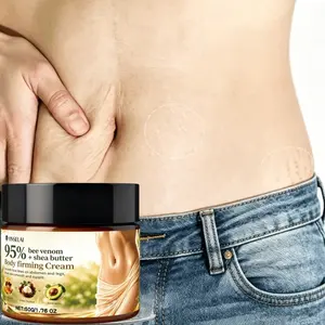 95% Bee Venom and Snowberry Lip Balm, Moisturizes and Tightens Skin, Moisturizing, Tightening, Fresh Scent, Reduces Abdomen and Thighs, Non-Greasy Texture, Lightweight Formula