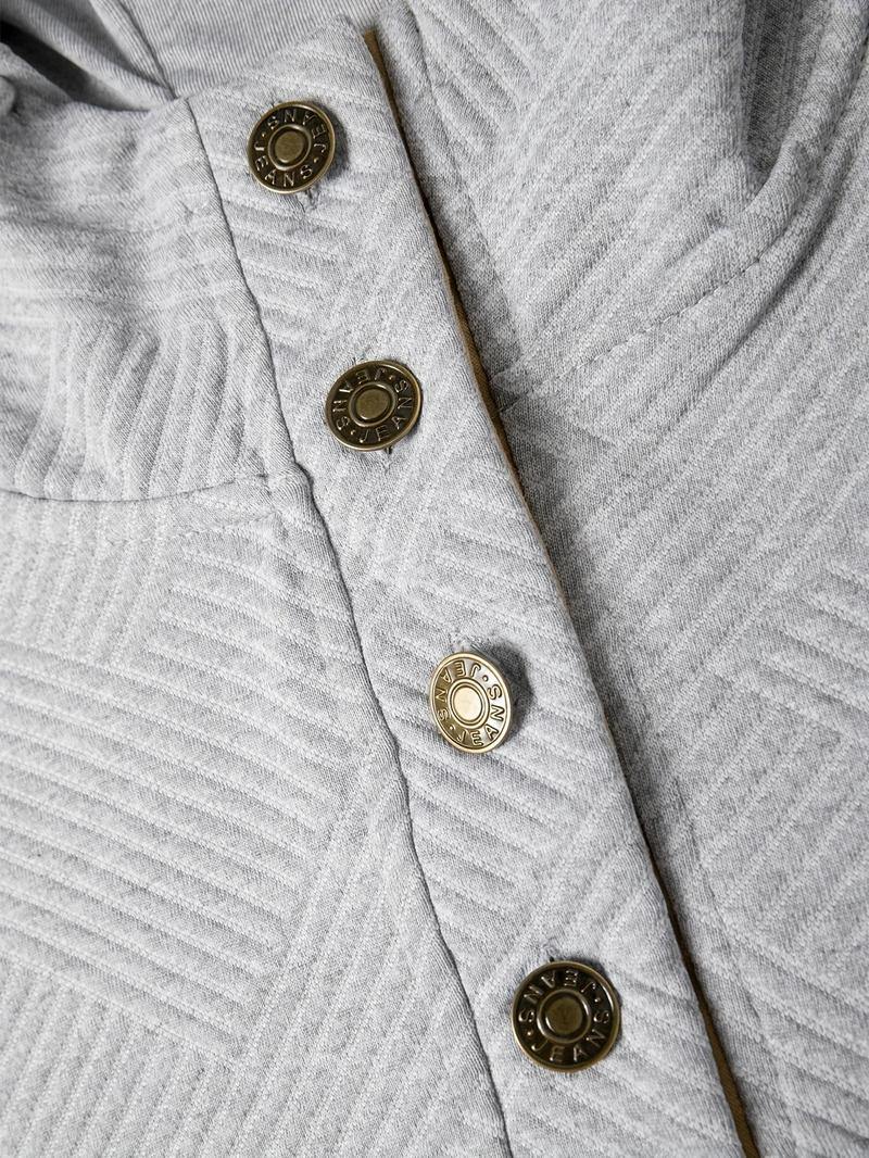 Men's casual fashion suit knitted jacquard sweatshirt and pants two-piece set