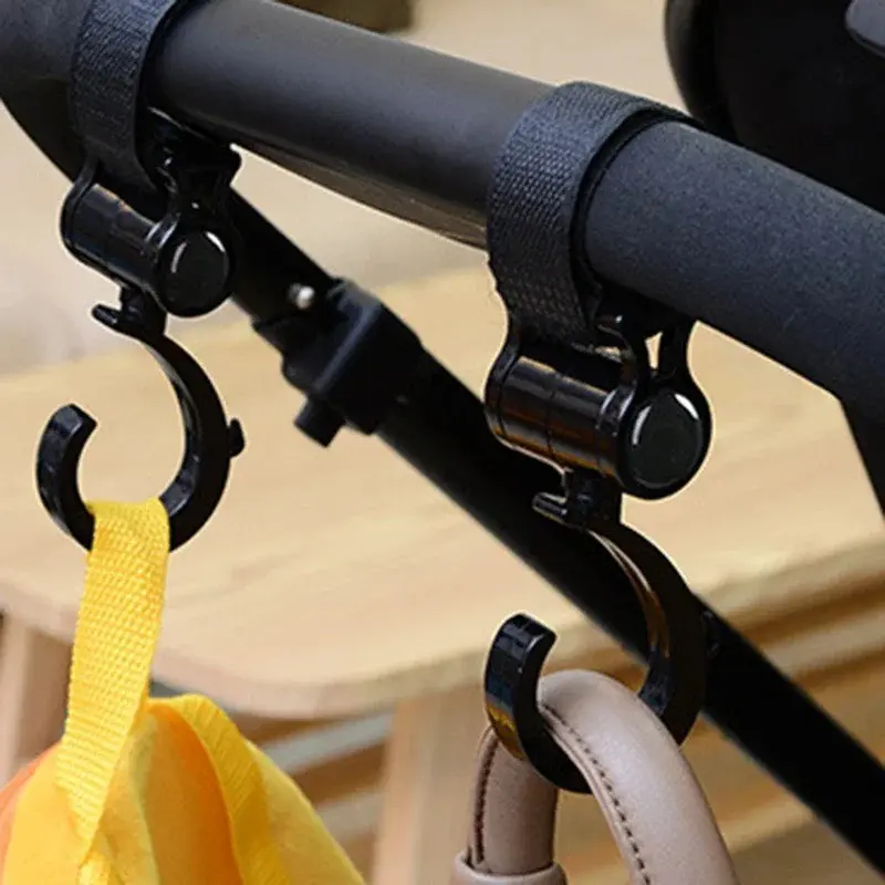 1/2/5/10pcs Baby Stroller Hooks with Strong Load Capacity, Durable Plastic Baby Bag Hangers, Versatile for Strollers Bicycles Motorcycles