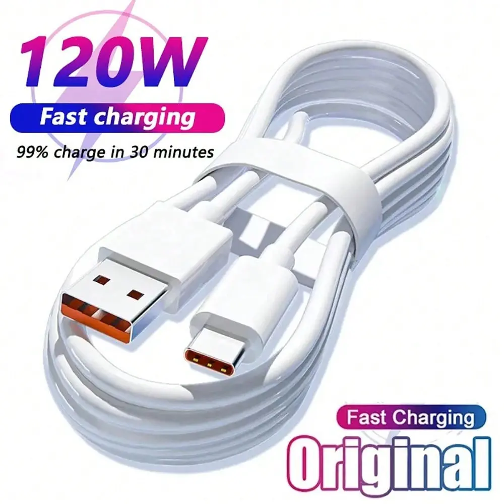 1-3 Pack 3.3ft 6.6ft 120w USB Type C Fast Charging Charger Cable, Compatible with Xiaomi, Samsung Galaxy Z Fold7 S26 S25 S24, Huawei Honor Oppo Vivo