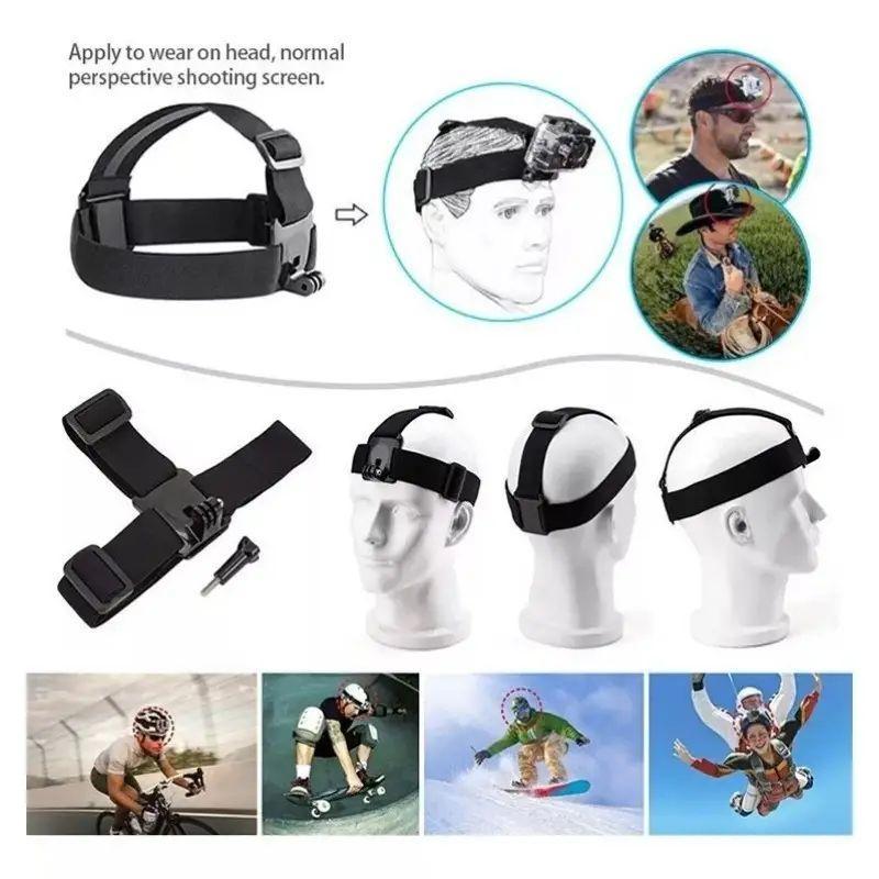 Phone Holder, Action Camera Strap Set with Phone Clip, Durable Smartphone Accessories, Durable Adjustable Fixing Mount for Gopro/Phone/Osmo Action, Sports Camera Accessories, Gift for Boyfriend, Back to School Supplies, Men's Gadgets, Holiday Essentials