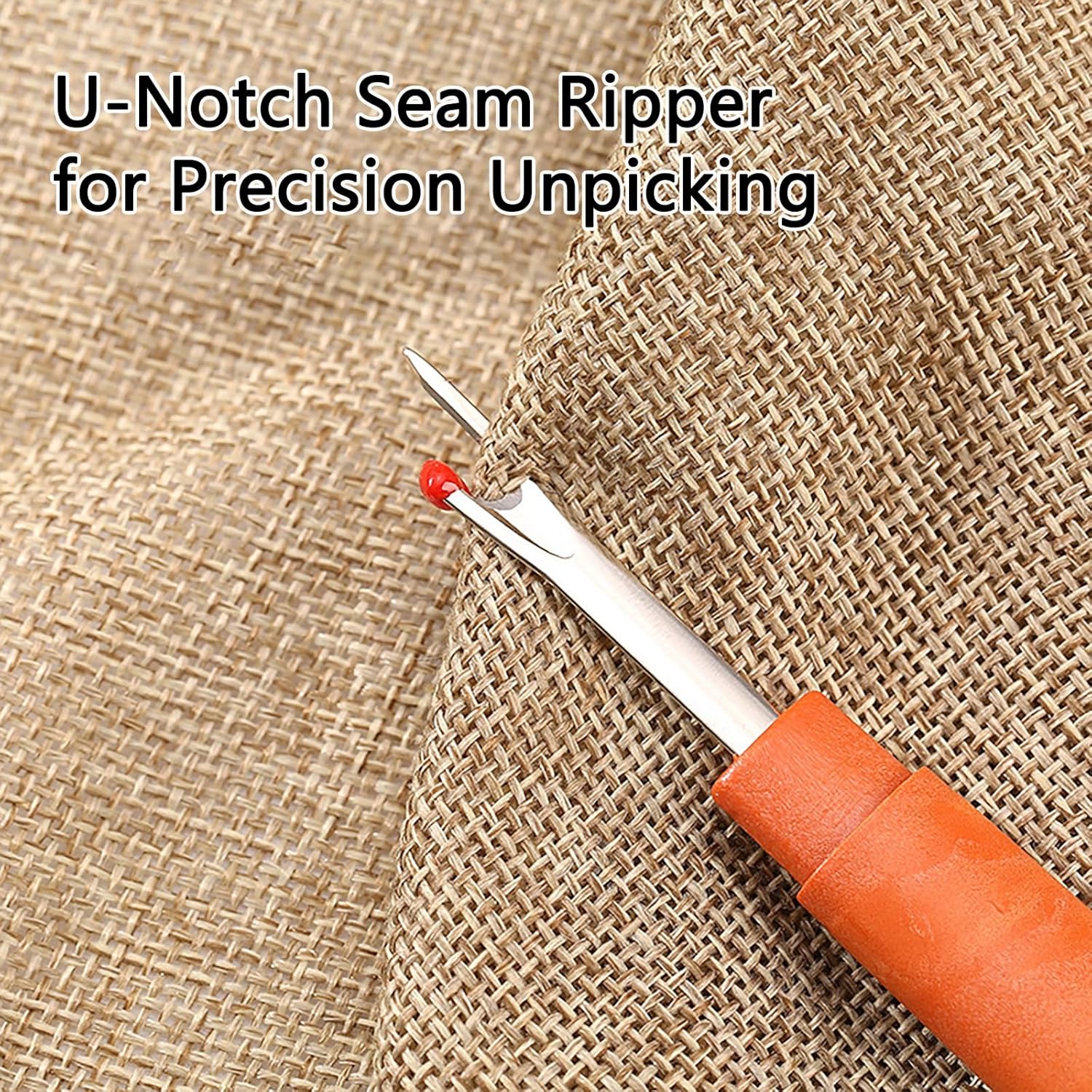 37Pcs Sewing Tool Set, Big Eye Steel Sewing Needle Kit, Threader and Needle Repair Kit Stainless Steel Needles for Hand Sewing, Needle Threader, Seam Ripper, Needle Crafts Kit