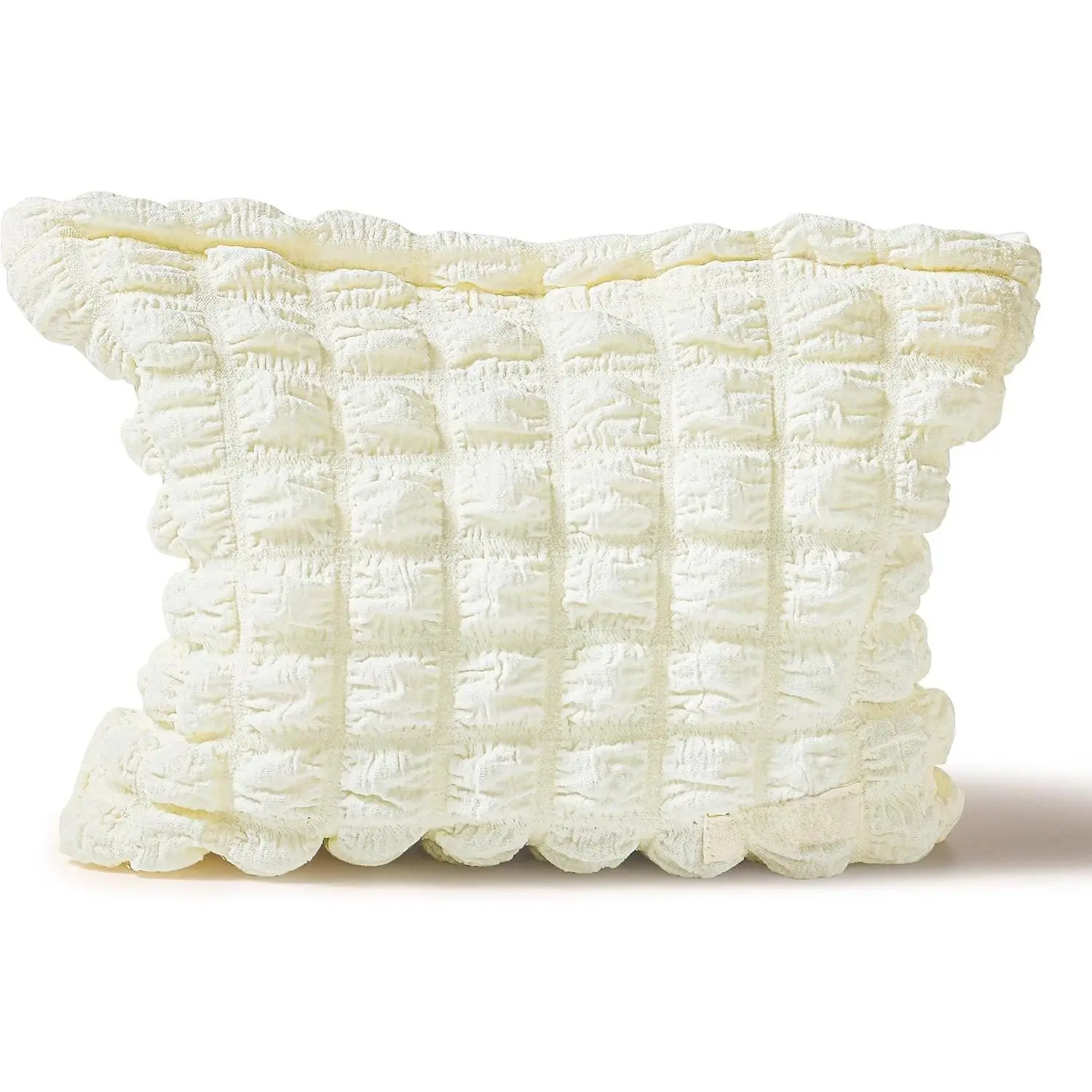 Bubble Cloud Makeup Bag - Large Capacity Travel  Organizer | Puffy quilted design, smooth zipper, cute aesthetic makeup pouch, ideal for daily storage, travel, for women, girls