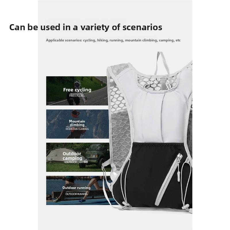 Outdoor cycling backpack Men's and women's multi-functional sports mountaineering bag Travel bag Hiking bag, backpack