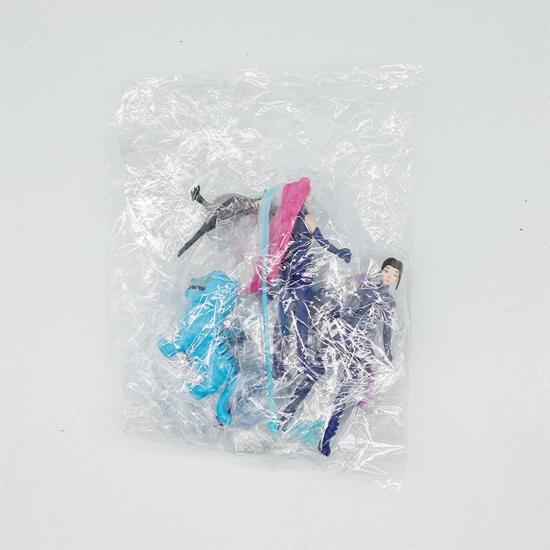 Spot cross-border new products 2-4.5 inch witch hunter group tiger just dismantled the blind bag figure series model ornament