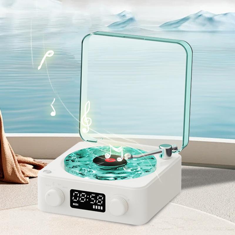 Wireless Speaker, White Noise Speaker, Multifunctional Desktop Speaker with USB Port & AUX Input, Speaker with Adjustable Ambient Light Modes, Halloween Gift #GLOBAL PICKS