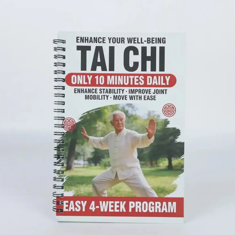 28-Day Tai Chi Weight Loss Program, 10 Mins/day, Boost Metabolism, Burn Fat, Improve Balance, Enhance Vitality, Daily Physical Fitness