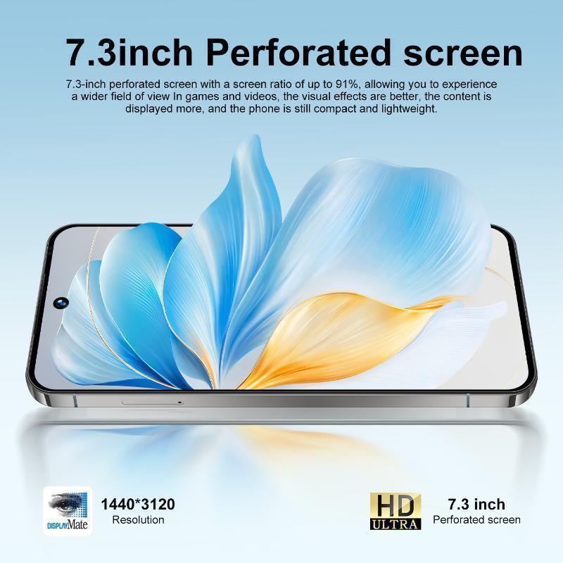 Smartphone  I17ProMax A17 PRO MAX Android Smartphone, 7.3 Inch Dual 108MP+78MP Cameras, Long-Lasting 8000mAh Battery, Fast Charging, OTG Function, Facial Recognition Unlocking,  12GB RAM +512GB ROM, 5G Network, Unlock Cellphone I smart phon