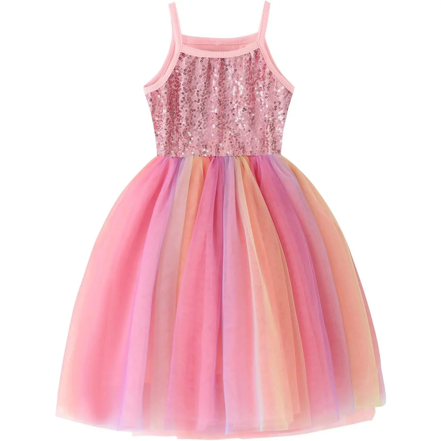 Baby Girls Tutu Dress Infant Tulle Dresses Toddler Sleeveless Sundress