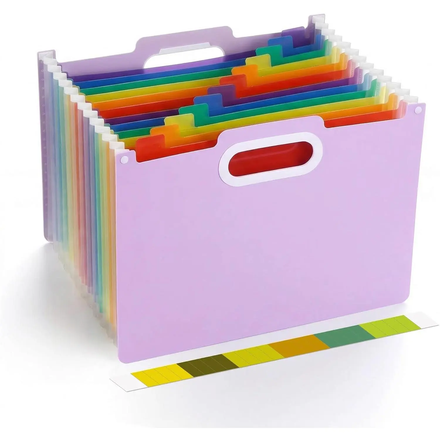 High-Quality 13-Pocket Expanding File Folder - Letter/A4 Size Accordion Document Organizer for School Use, Purple, Affordable Prices, Fast Shipping, Easy Support, Accordion File Organizer