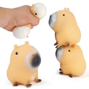 Creative Cute Animal Kapibala Pinch Music Stress Relief Trick Release Stress Relief Toy