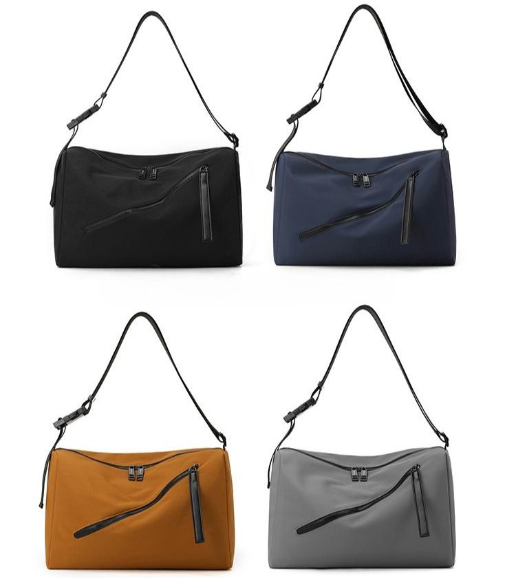 8326 Women's Large-capacity Casual Solid Color Small Square Bag 2026 New Lightweight Multi-compartment Shoulder Messenger Bag