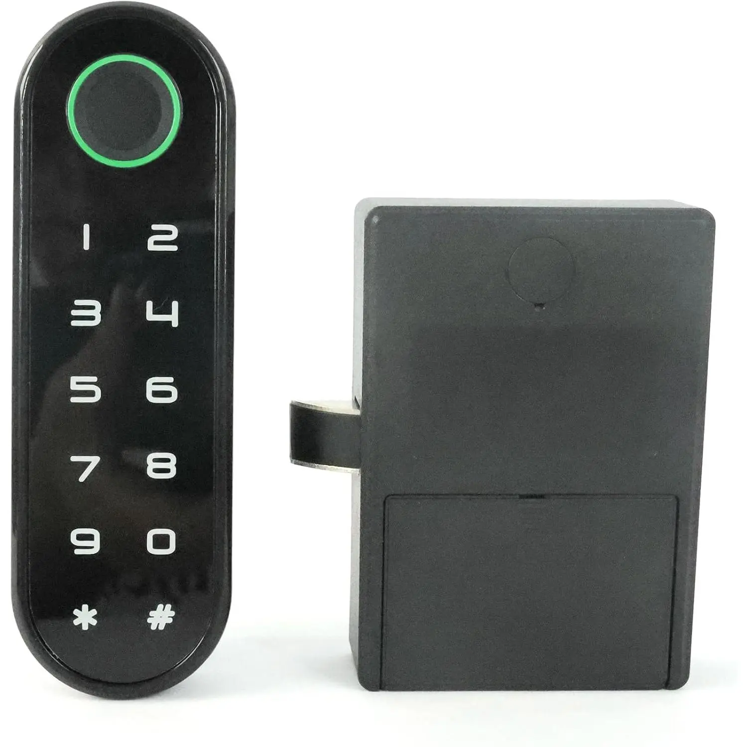 Fingerprint Cabinet Lock with USB Key for Wooden Furniture Drawer and Wardrobe