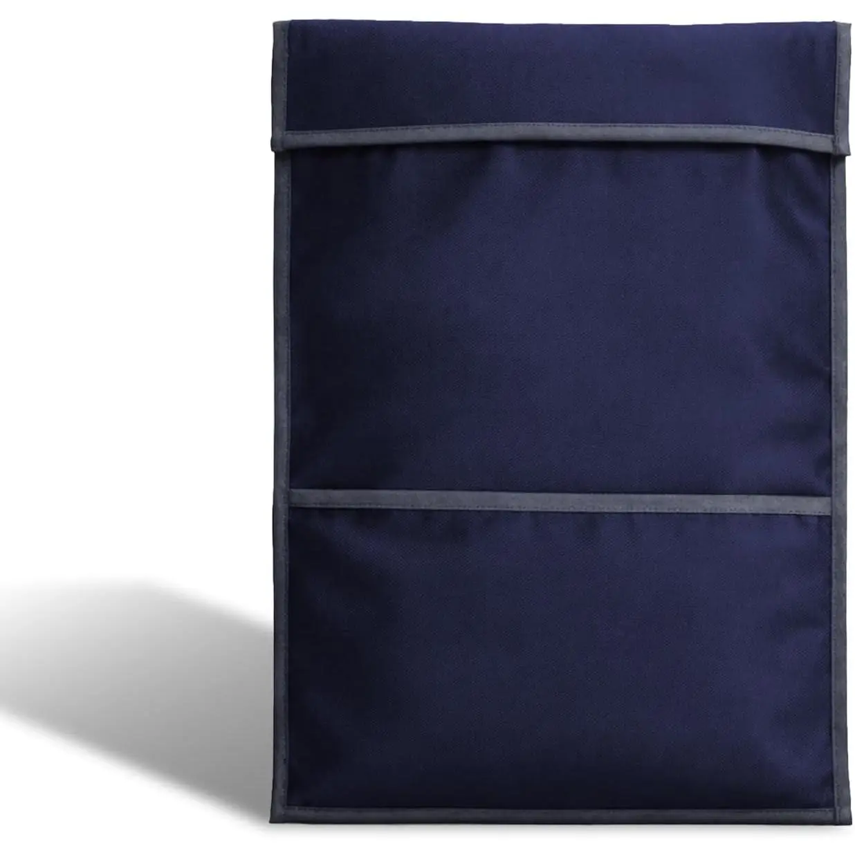 Large Faraday Cage with Handle,Tablet Sleeve Case Bag,  Signal Blocker Bag Portable Carrying Protective Sleeve (Black) (Navy)