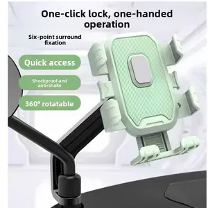 Electric vehicle phone mount, bicycle cycling navigation, electric scooter delivery phone holder, shockproof thickened phone mount equipment temporary brace
