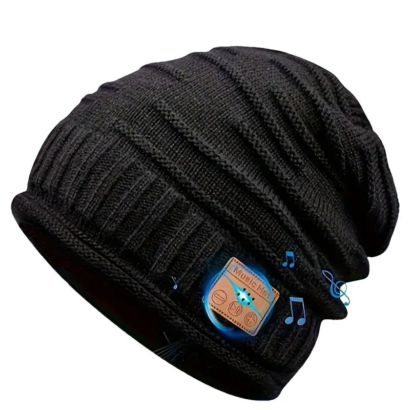 Wireless Beanie Headphones, Perfect Tech Gift for Dad/husband, Christmas Present, Lightweight & Portable Design, Ideal for Daily Use