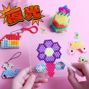 With CE Puzzle Luminous Luminous Puzzle 5mm Puzzle Set Handmade DIY Water-soluble Puzzle Toys