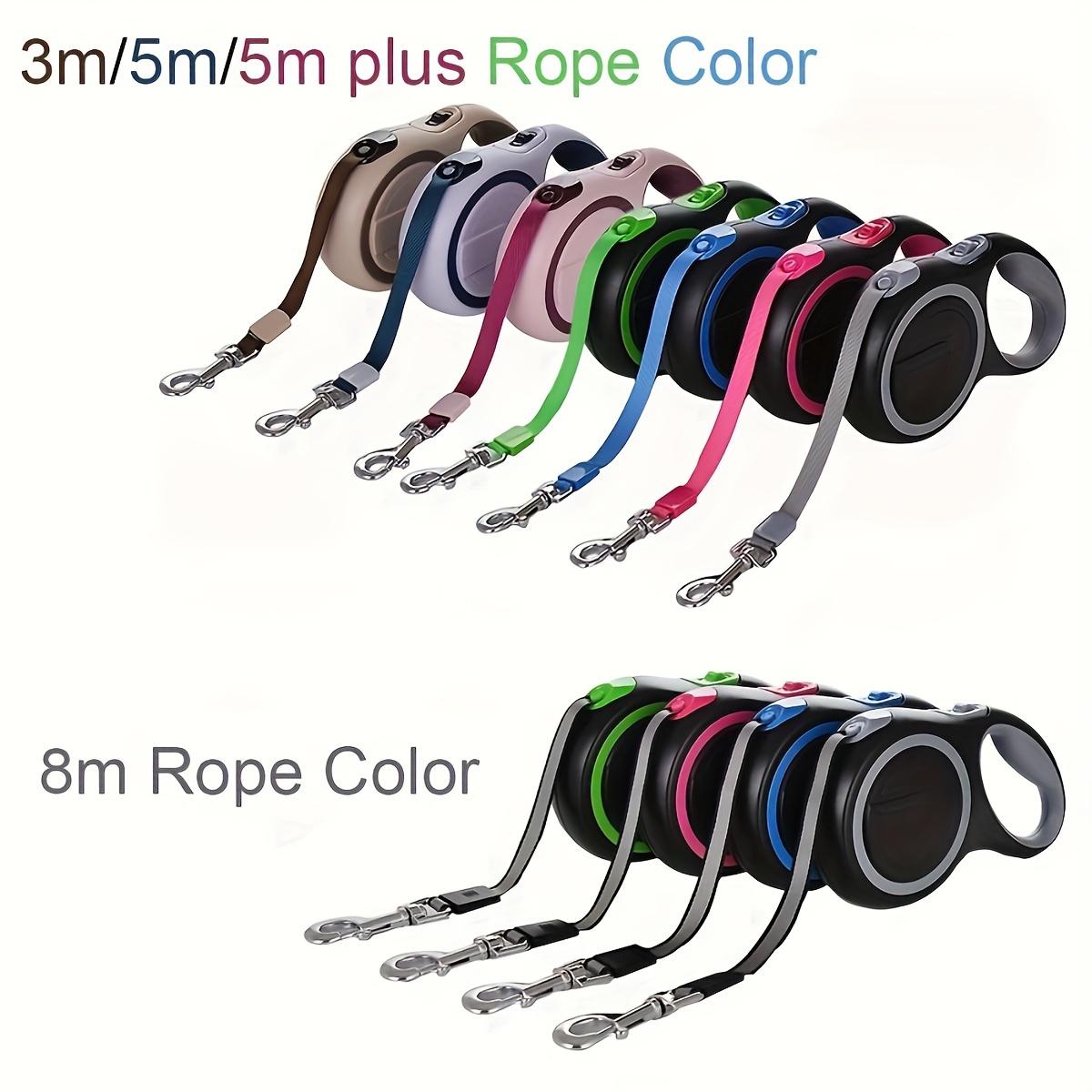 Retractable leash, suitable for medium-sized dogs, durable and comfortable, ideal for outdoor adventures.