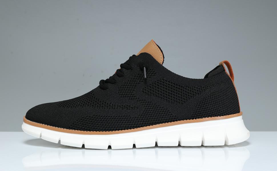 Men's Mesh Sneakers Oxfords Business Casual Walking Shoes Tennis Comfortable，Sporty Lightweight Breathable Running Shoes For Exercise & Daily Wear Closed Trainer Boy Training Runner Athletic Footwear block Shoes Outdoorfun