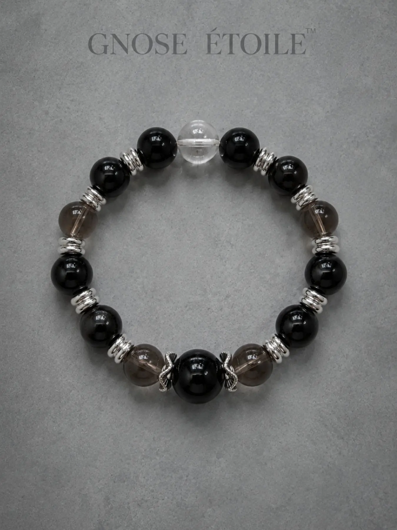 <Sable Oracle>Natural crystal and ore bracelets