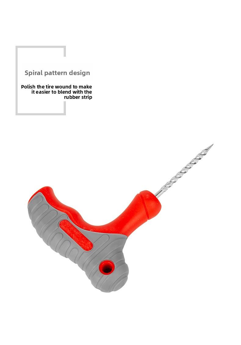 Car & Electric Vehicle Emergency Tire Repair Kit Quick-Fix Vacuum Tire Patching Tool Set for Cars and Electric Scooters