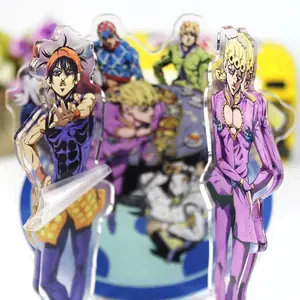 JOJO Bizarre Adventure Golden Wind Anime Acrylic Stand Figure Character Display Statue Merchandise Collectible Gift for Fans