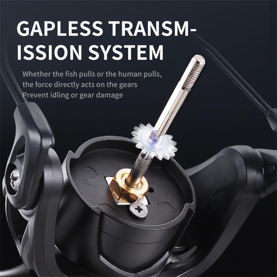 GTA-II Super Smooth Lightweight Spinning Fishing Reel, Ideal for Freshwater and Saltwater Fishing, Essential Gear for Anglers, Fishing Equipment