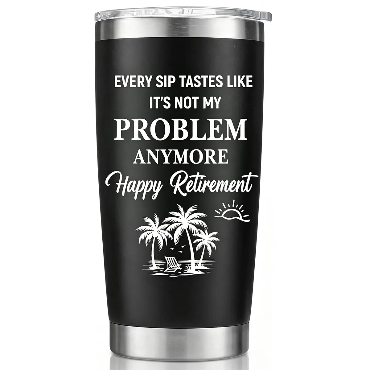 20 Oz (500-1000 ml) BPA-Free Anti-Scalding Vacuum Tumbler - Retirement Appreciation Gift for Coworkers, 2026 Farewell Gift