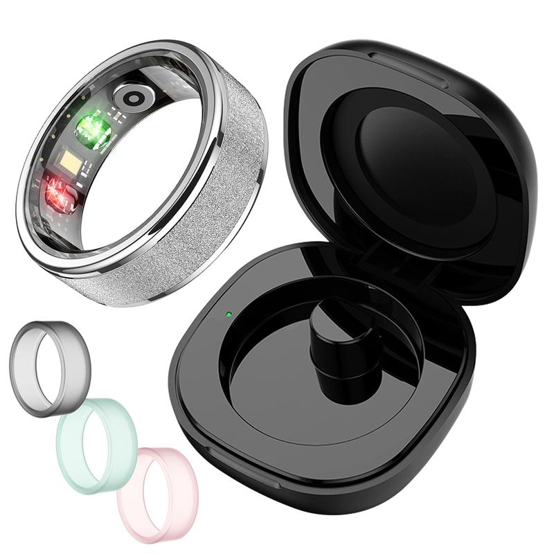 COLMI R10 Smart Ring, Unisex Fitness Tracker,5ATM Waterproof, Bluetooth-compatible Connected, Distance & Step Counter, Stylish Design COLMI R10 Smart Ring, Unisex Fitness Tracker,5ATM Waterproof, Bluetooth-compatible Connected, Distance & Step Counter, Stylish Design