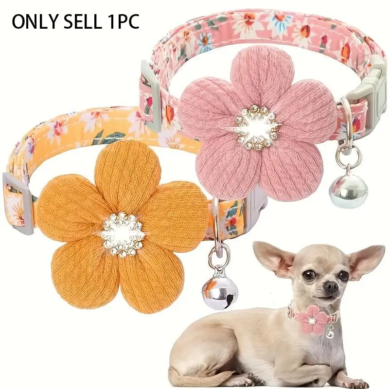 Thickened Pet Dog Collar, Soft Padded Adjustable Collars Dog Nylon Strap Collar For Small Medium And Large Dogs Christmas Gift