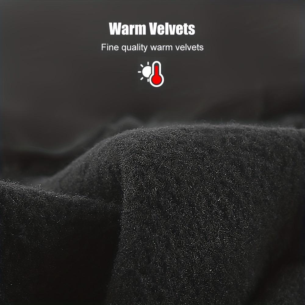 Heated Winter Gloves with Touch Screen Capability - Designed to Be Windproof And Warm, for Skiing And Cycling. These Outdoor Sports Gloves Are Anti-Slip And Shock-Absorbing, Ideal for Both Men And Women During The Fall Touchscreen Multi-Temperature wind