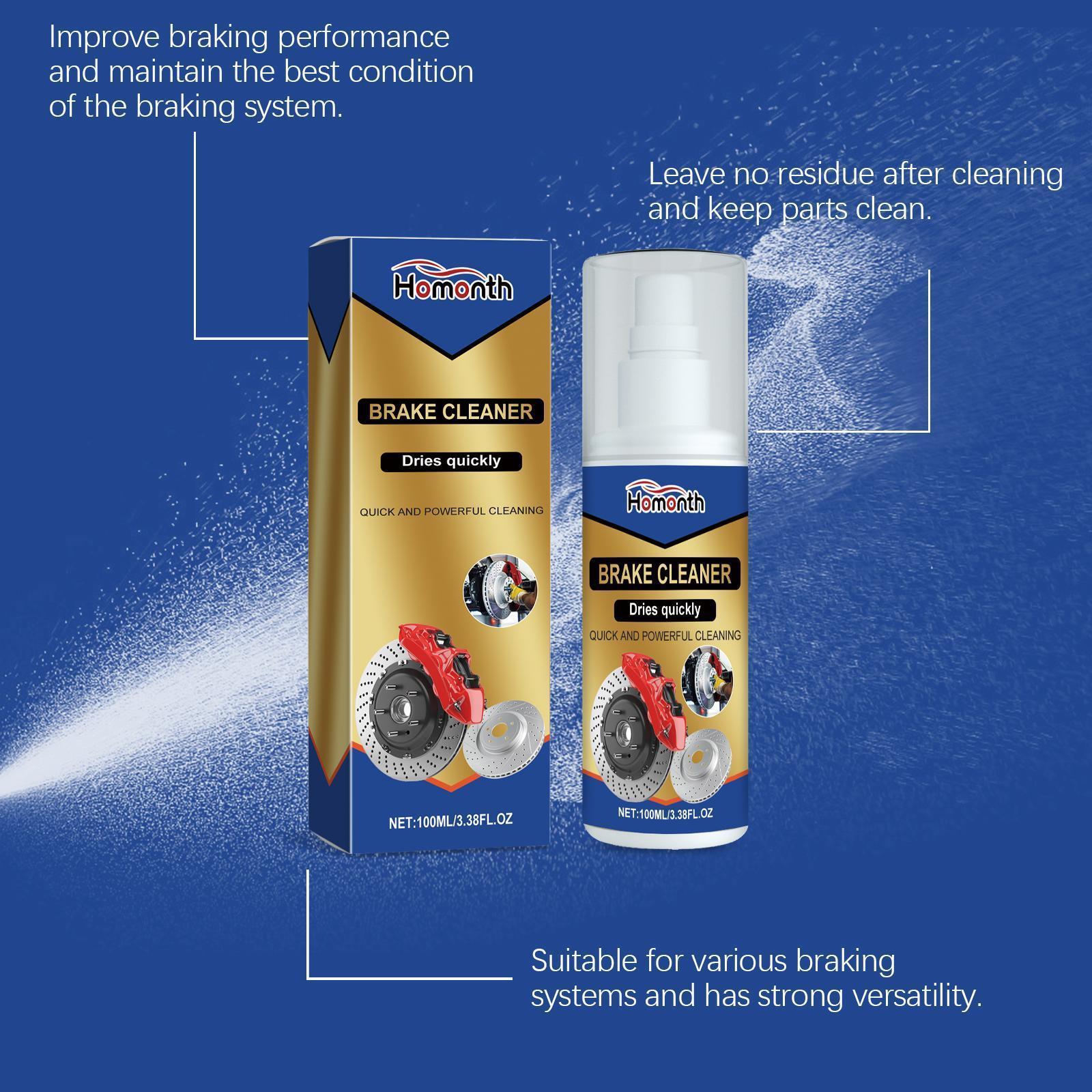 Automotive Brake Cleaner - Effectively Removes Oil Stains from Vehicle Brake System Grease Remover Heavy Duty Degreaser