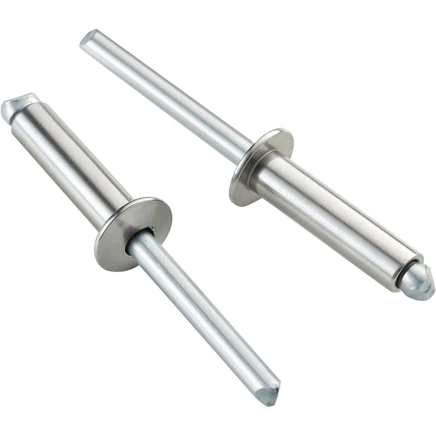 65 count 3/16" x1" Stainless Blind Rivets,Pop Rivets,304 Stainless Steel Grip and Steel Mandrel,4.8 x 25mm