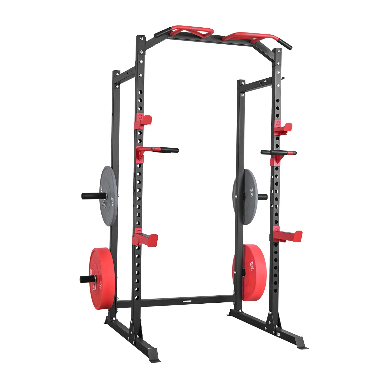 Power Rack Multifunctional Barbell Squat, Multifunctional Barbell Squat Rack with Adjustable Height, Fully Equipped