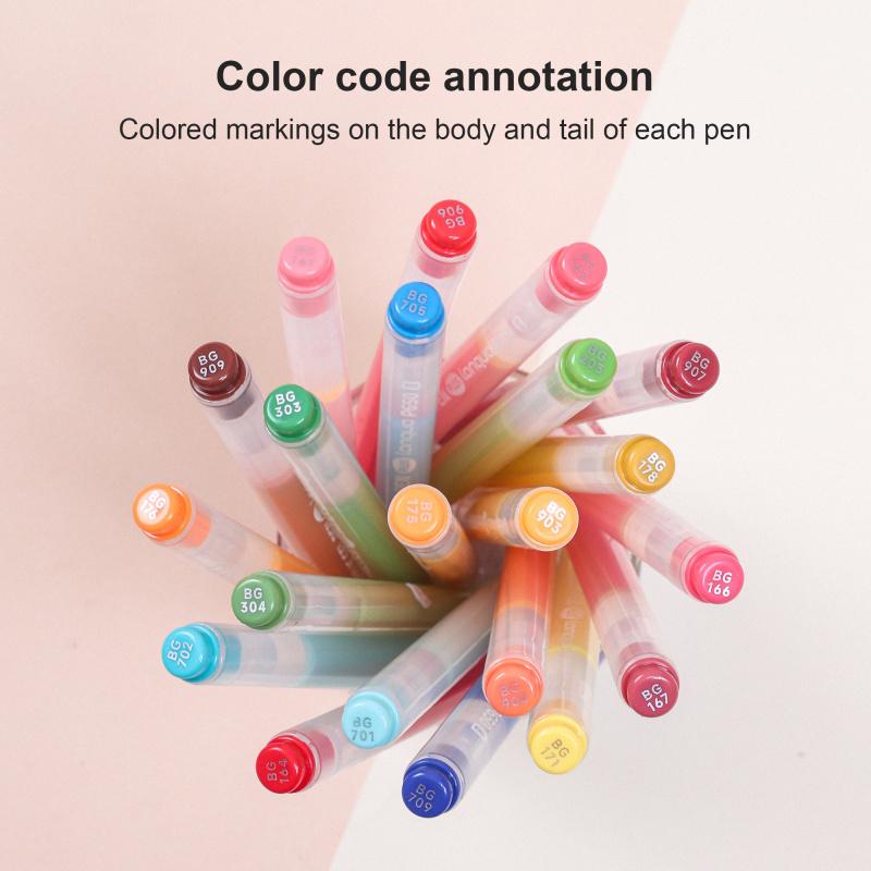 Acrylic Painting Gel Pen, 1 mm Needle Tip, Rich-Color Large-Capacity Ink Pens, Art Drawing Supplies for DIY, Coloring and Doodling, Acrylic Gel Pen with Stackable Colors