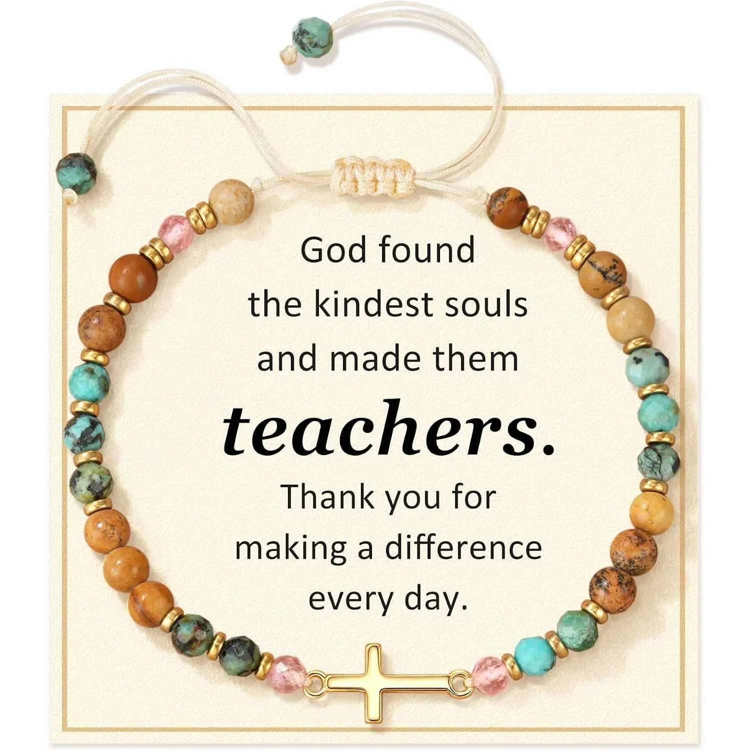 Teacher Appreciation Gifts, Teacher Bracelet