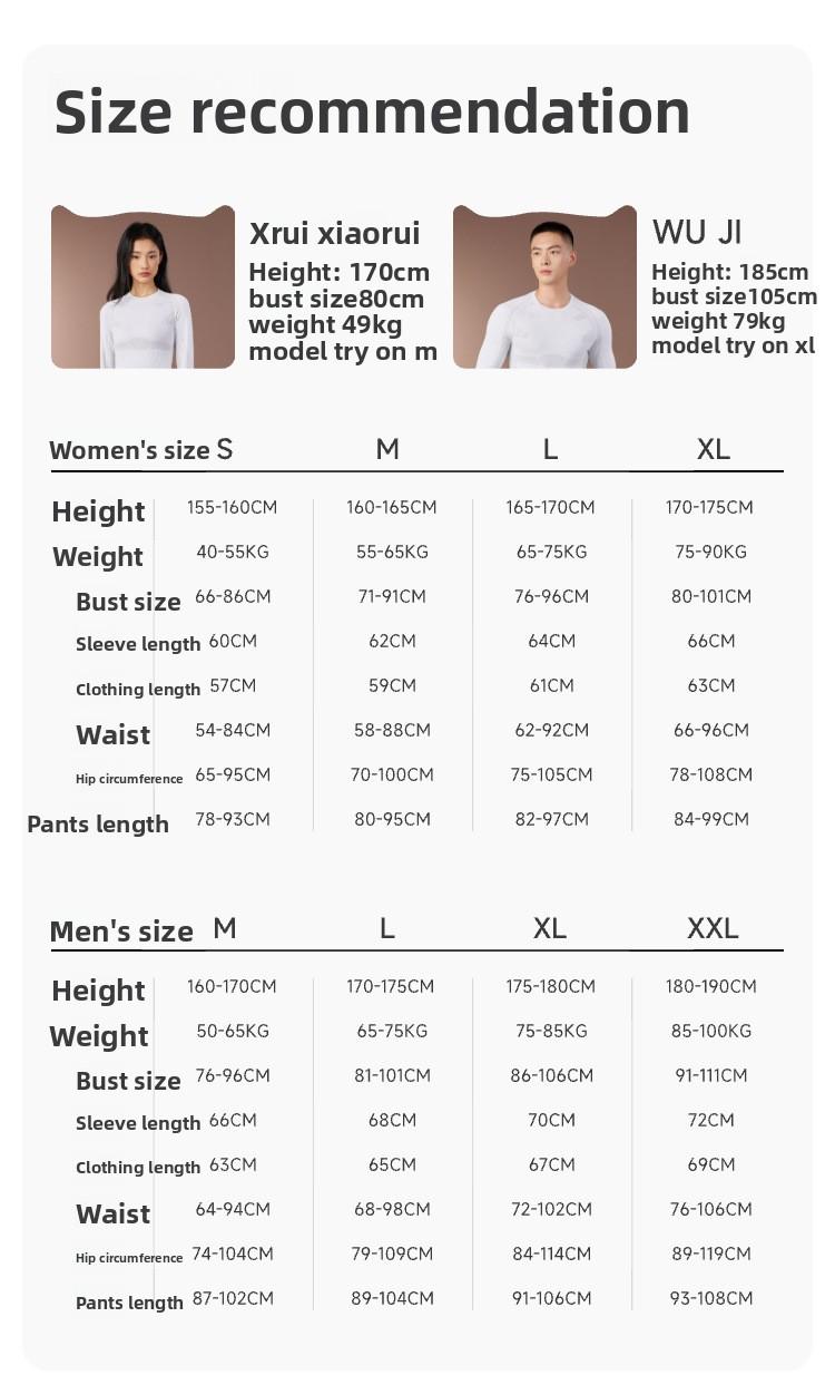 Skiing Quick-drying Clothes Functional Underwear Women's Sports Warm Bottom Sweating Hiking Mountain Climbing Running Fitness Clothing Men's Suit