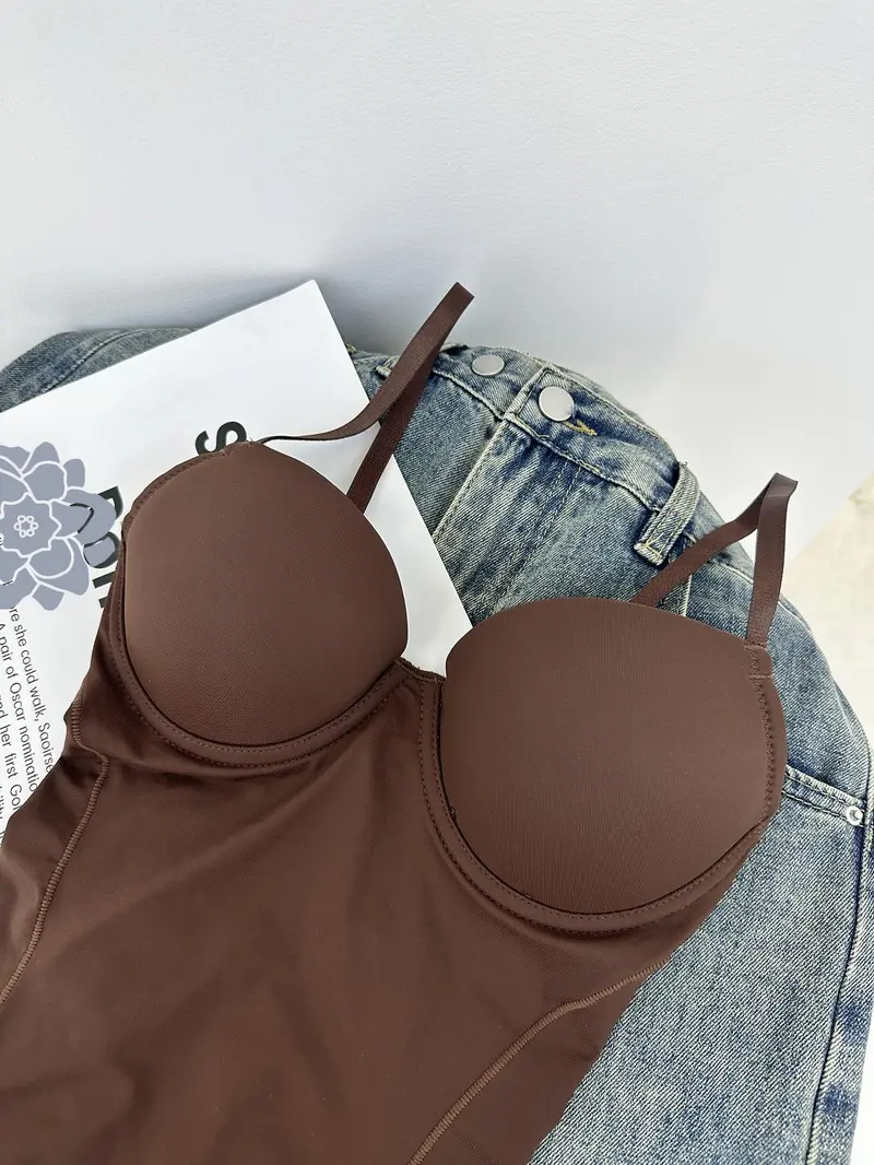 Women's Shapewear Bodysuit with Built-In Bra and Adjustable Straps, Stretchy Tummy-Control Faja Body Shaper, Available in Sizes XS–XXL for Year-Round Wear, Chic Women's Shapewear Bodysuit with Built-In Bra and Adjustable Straps, Stretchy Tummy-Control Faja Body Shaper, Available in Sizes XS–XXL for Year-Round Wear, Chic