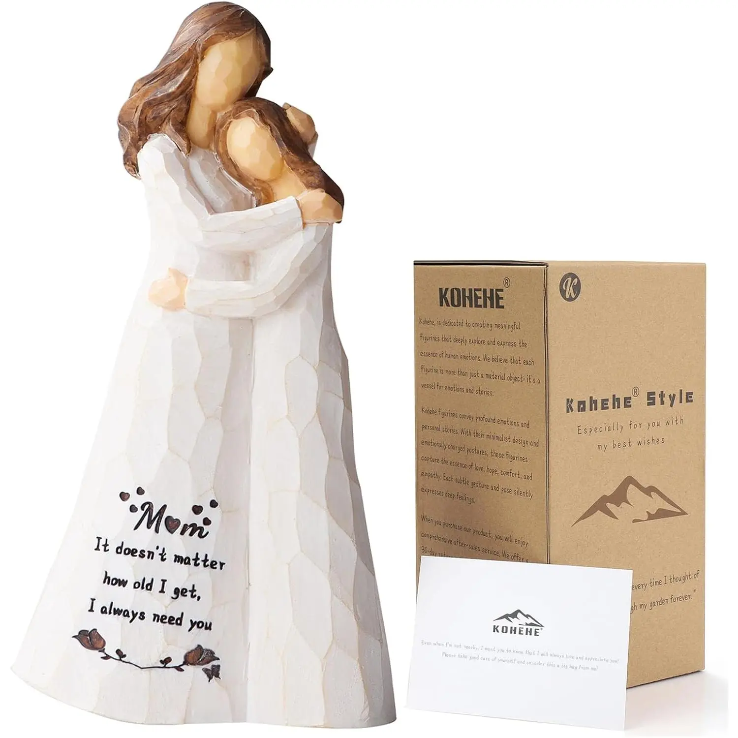 Gifts for Mom, Mom from Daughter, 5.5" Figurine Gift for Mama Mother, Meaningful Moms Gift Ideas for Day, Birthday, Valentines Day, Christmas
