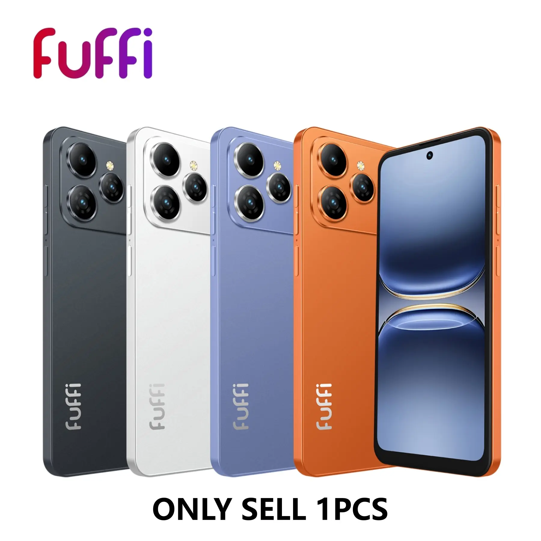 Fuffi M17 Pro Smartphone, 6.56-Inch HD Screen, 3GB RAM, 32GB ROM, Global 4G Network, Dual SIM, Quad-Core Processor, 3100mAh Battery, Android OS