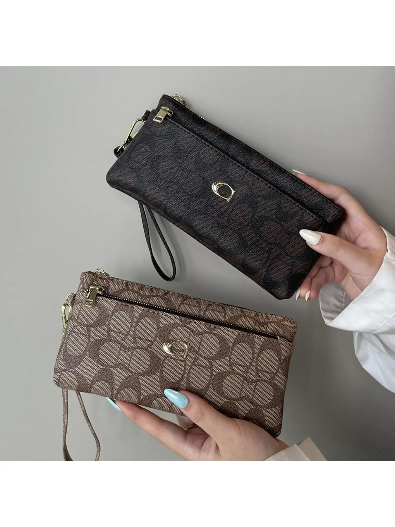 Cross-Border Hot Sale 2026 New Fashion Women's Clutch, Versatile Premium Phone Bag, Casual Large-Capacity Handheld Mini Bag