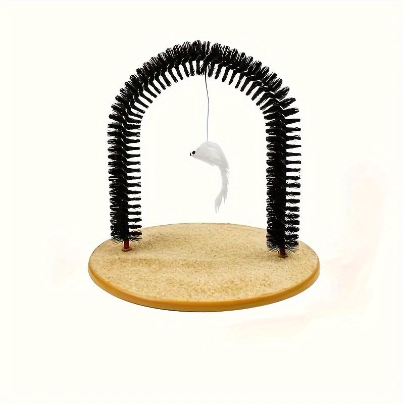 Cats Can'T Resist Grooming Brushes And Scratching Toys - Cat Arch, The Self-Grooming Tool: Pamper Your Cat with Massage And Grooming Brushes!